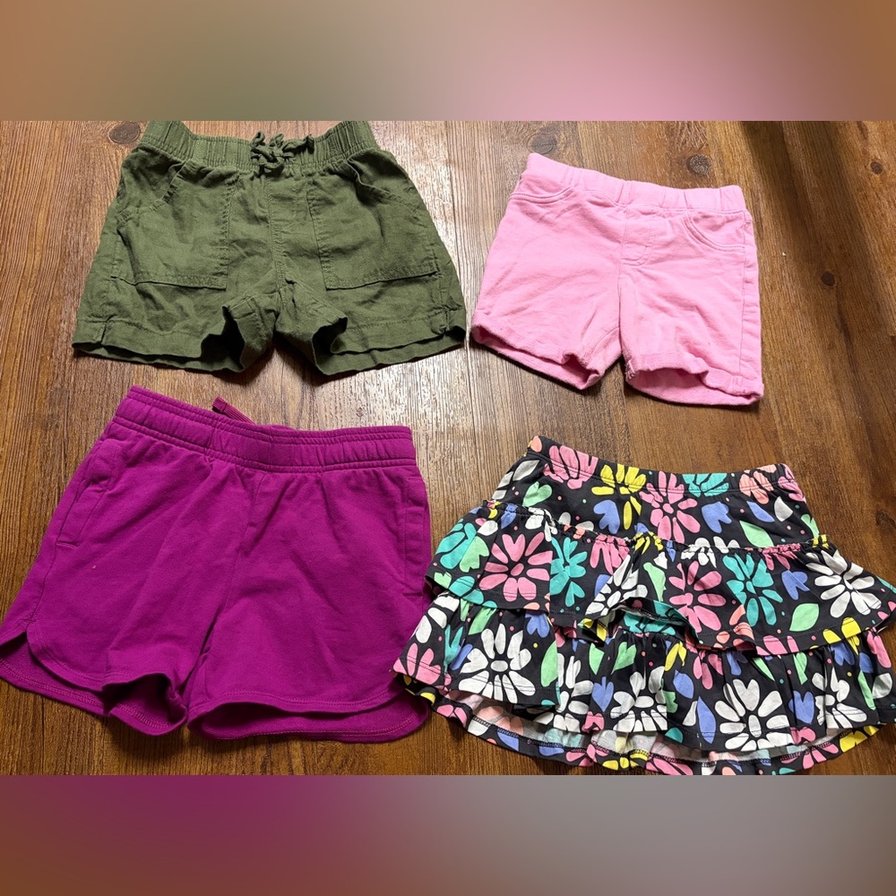Shorts and a Skirt
